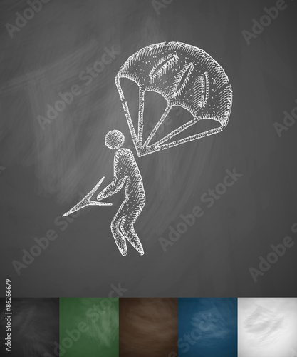 parachuter icon