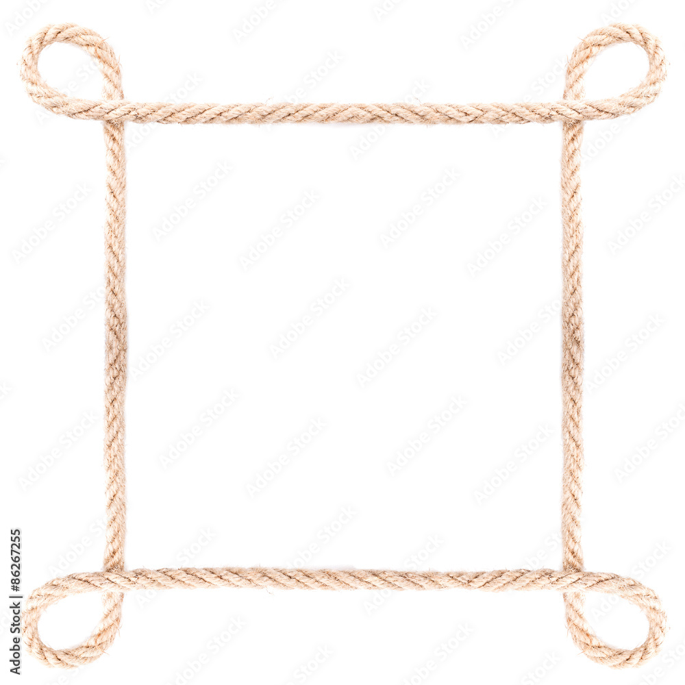 Rope frame knot Rope frame knot