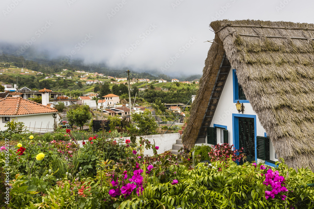 Traditional rural house in Santana Madeira, Portugal. Traditional rural house in Santana Madeira, Portugal.