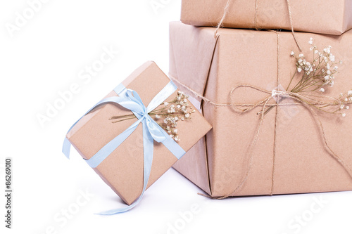 kraft paper gift box