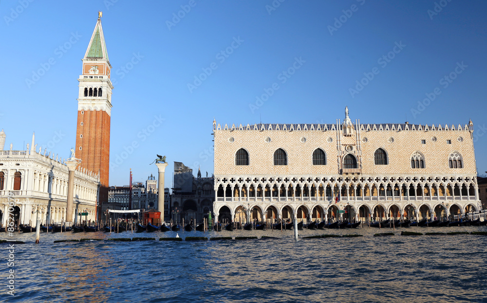 Saint Mark Bell Tower of Venice and the Doge s Palace