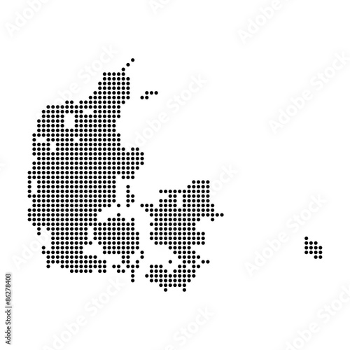 Map of Denmark
