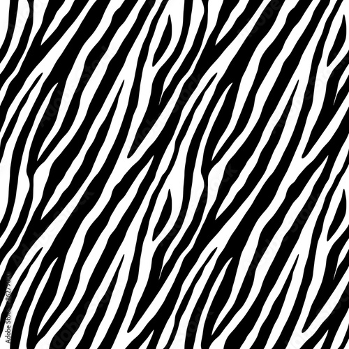 Zebra repeated seamless pattern
