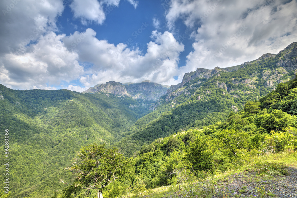 Fototapeta premium Mountain landscape
