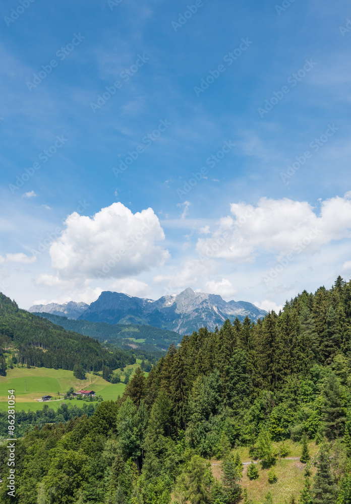 Bergmassiv Alpen