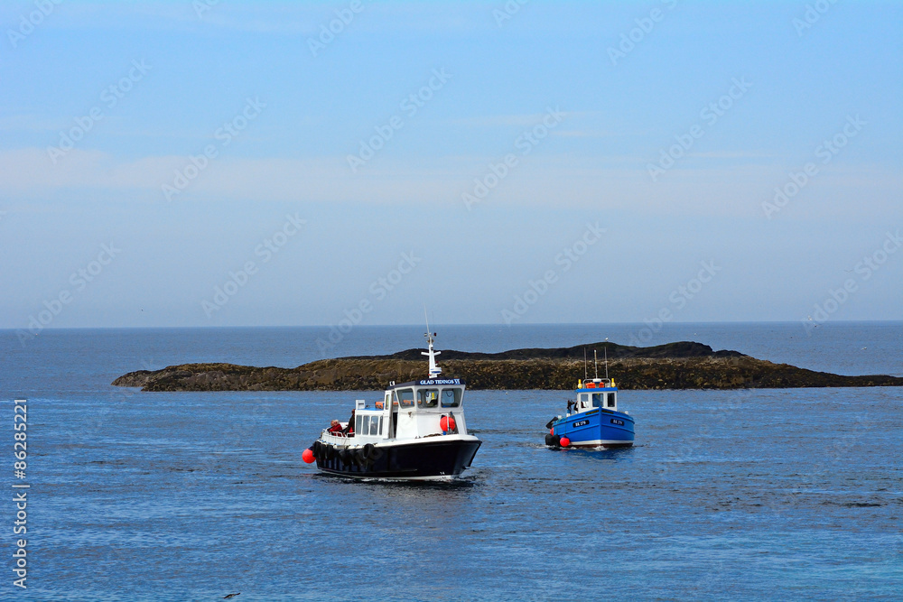 Boats, North Sea