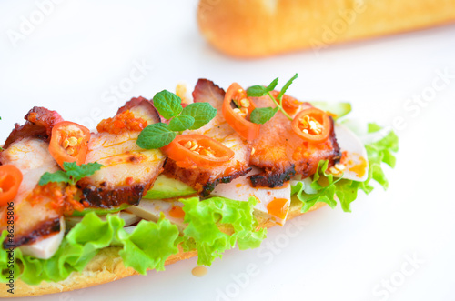 Banh Mi - Vietnamese Pork Sandwich