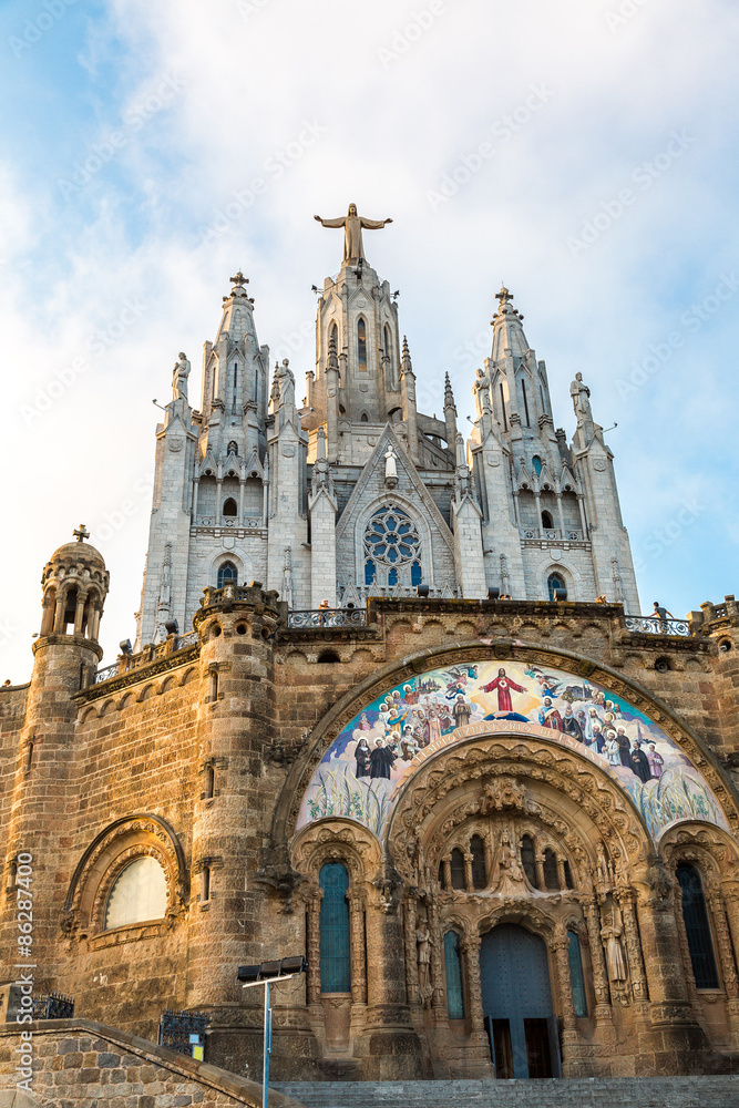 Church of the Sacred heart of Jesus in Barcelona