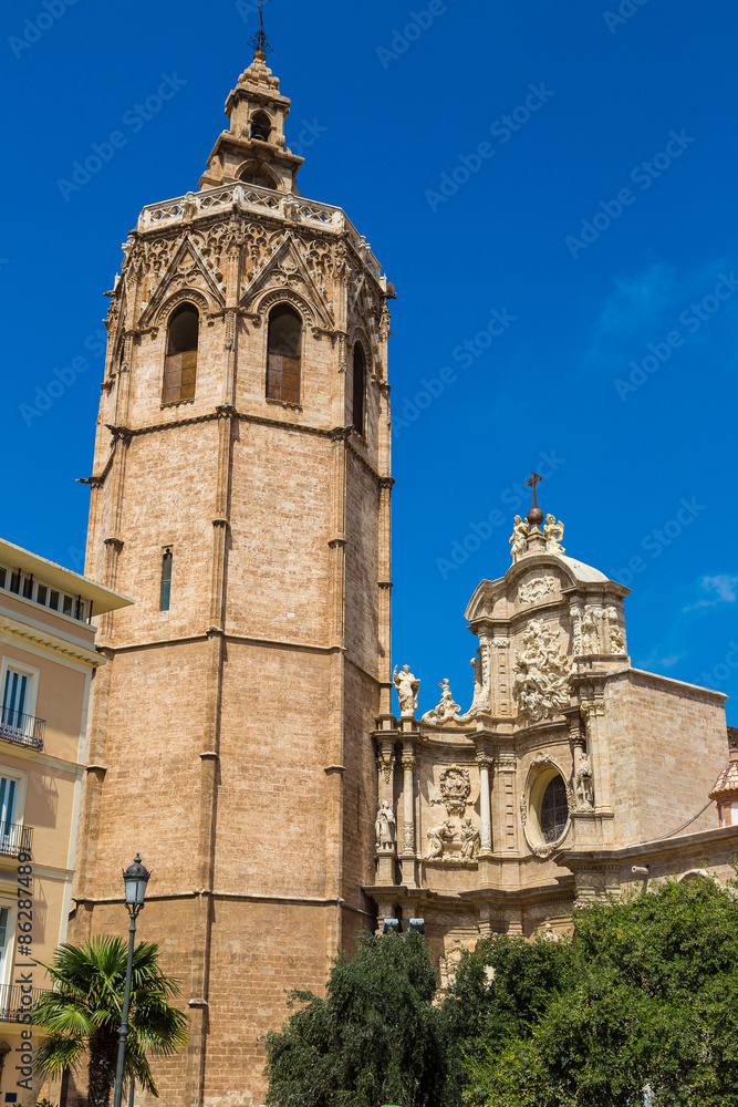 Bell tower  in Valencia, Spain