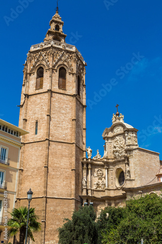 Bell tower in Valencia, Spain