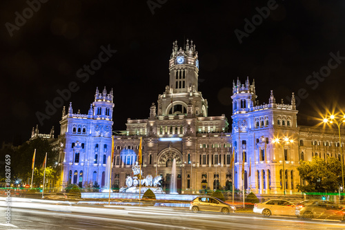 Cibeles fountain  in Madrid © Sergii Figurnyi