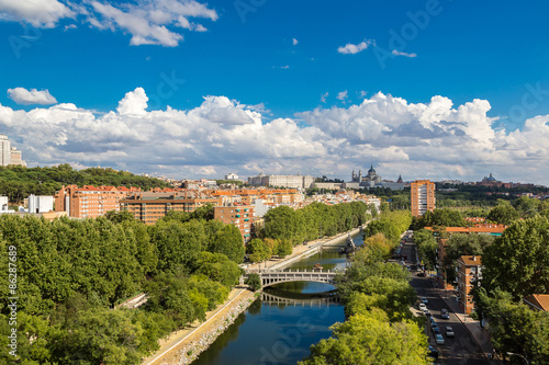 Madrid cityscape