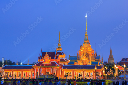 Phra Meru, Thai Royal Crematorium, Bangkok, Thailand,