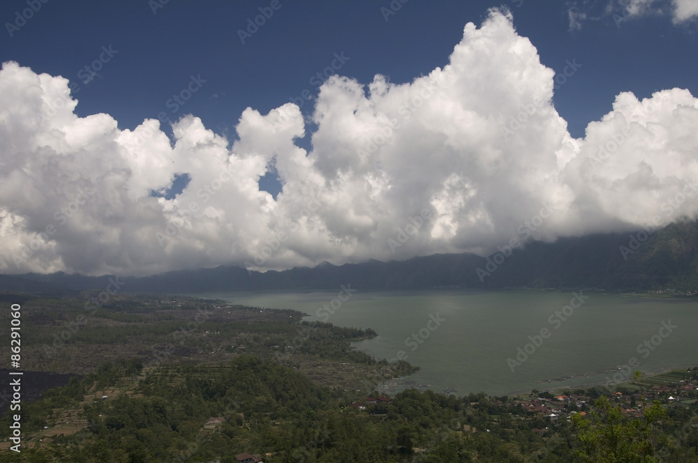 Gunung Batur vulcano, Bali, Indonesia