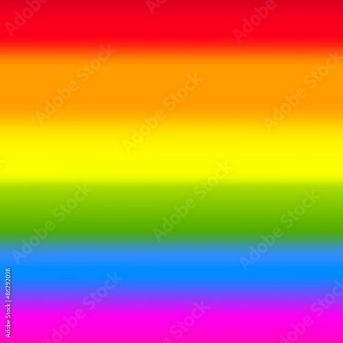 Gay vector flag or LGBT vector flag sign isolated. Gay culture symbol. Bokeh background.