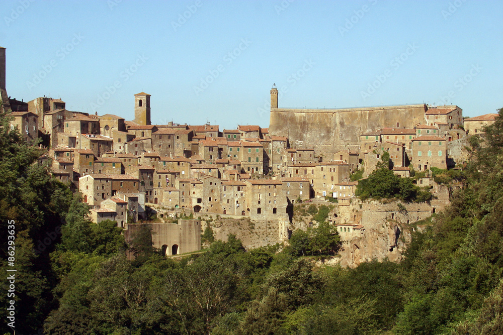 Toscana,provincia di Grosseto,Sorano.