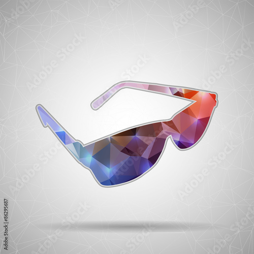 Abstract Creative concept vector isolated background for Web and
