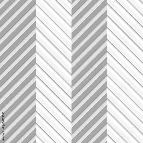 Geometrical pattern with perforated zigzag lines with folds