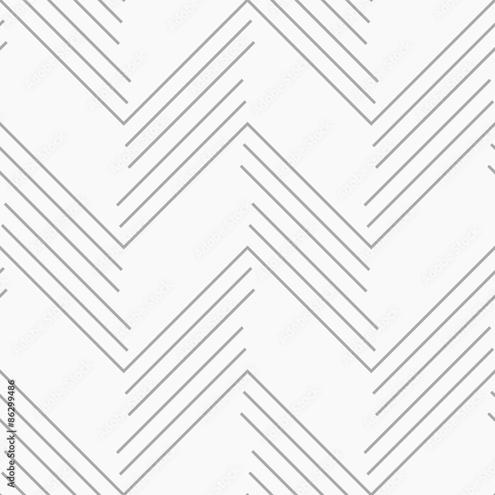 Monochrome pattern with gray chevron lines