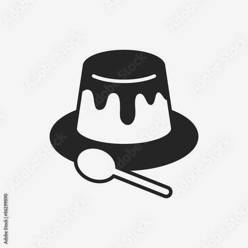 pudding jelly icon