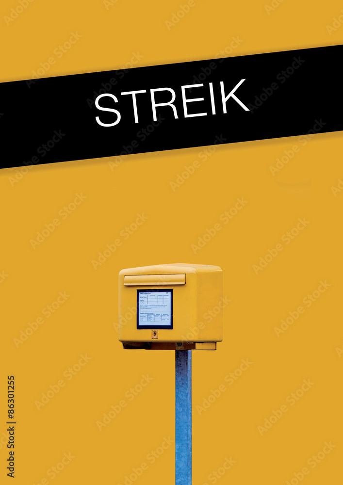 Post Streik Briefkasten DHL Streiken Deutsche-Post Briefe Infopost Post Streik Post Streik Briefkasten DHL Streiken Deutsche-Post Briefe Infopost Post Streik