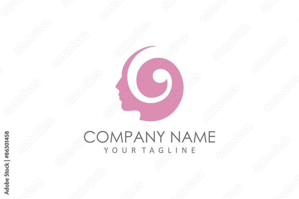 Spiral Face Logo Spiral Face Logo