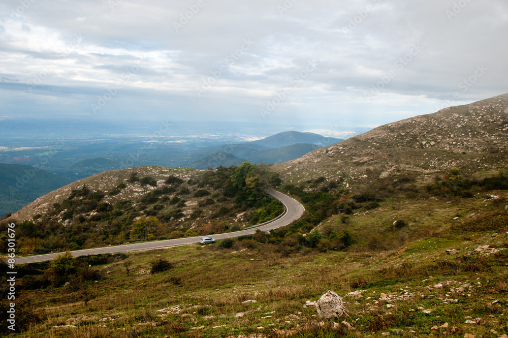 Naklejka premium Vista dall'alto