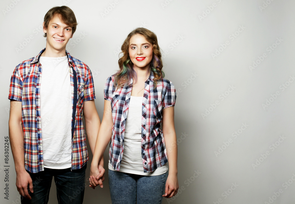 Fototapeta premium Couple in love.