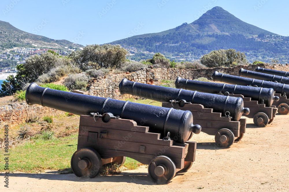 Cannons - Cape Town, South Africa Coast
