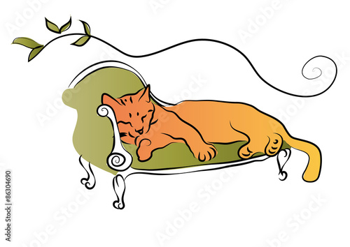 Lazy Cat
