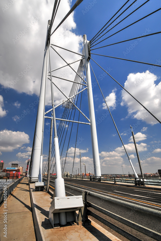 Nelson Mandela Bridge - Johannesburg, South Africa Nelson Mandela Bridge - Johannesburg, South Africa