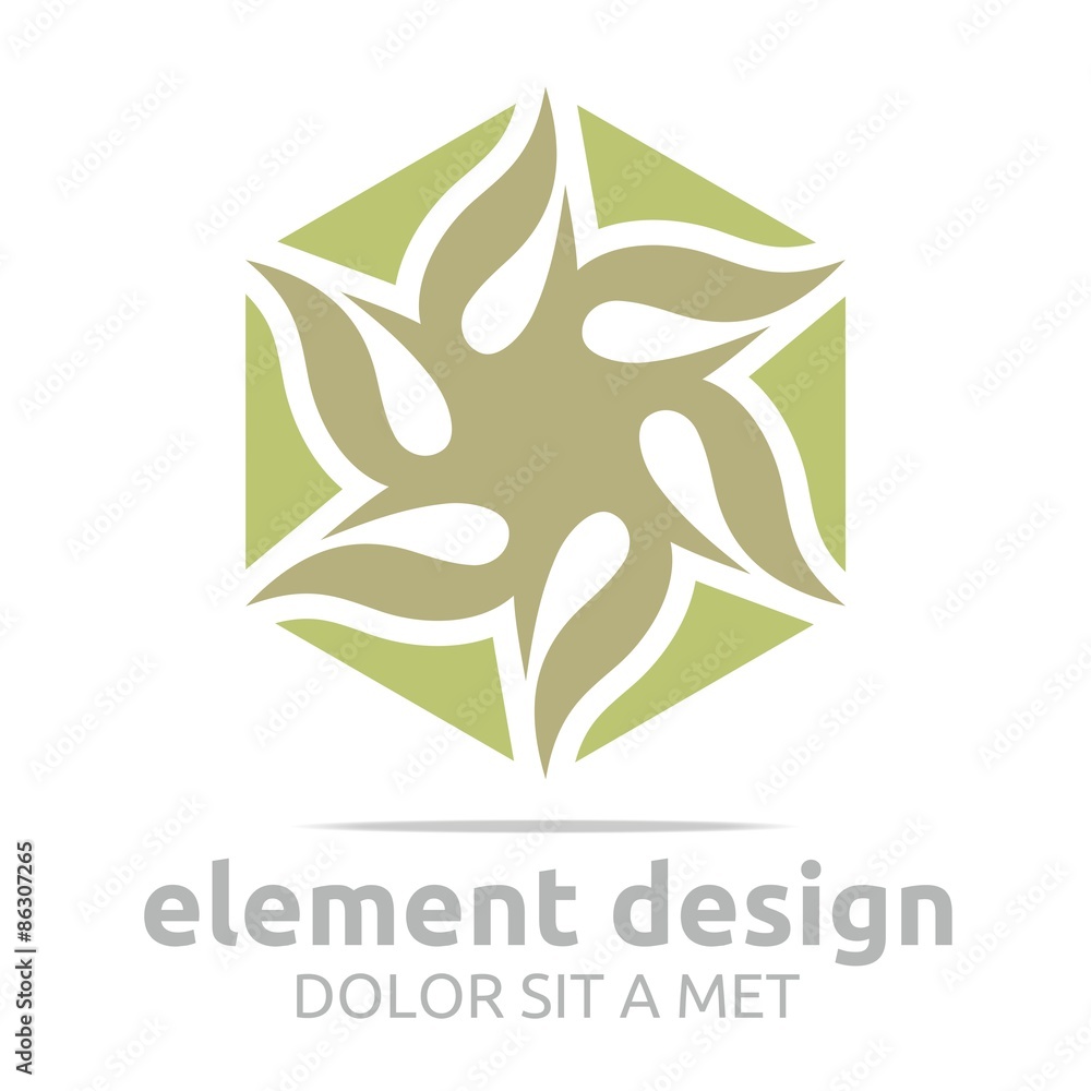 Logo Abstract  Element Design Vector Symbol Icon
