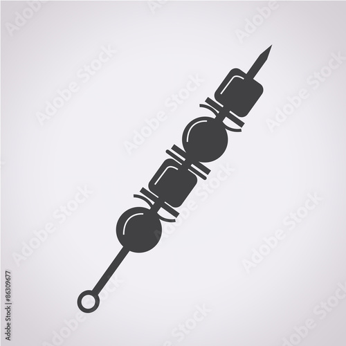 Shish kebab skewers Icon