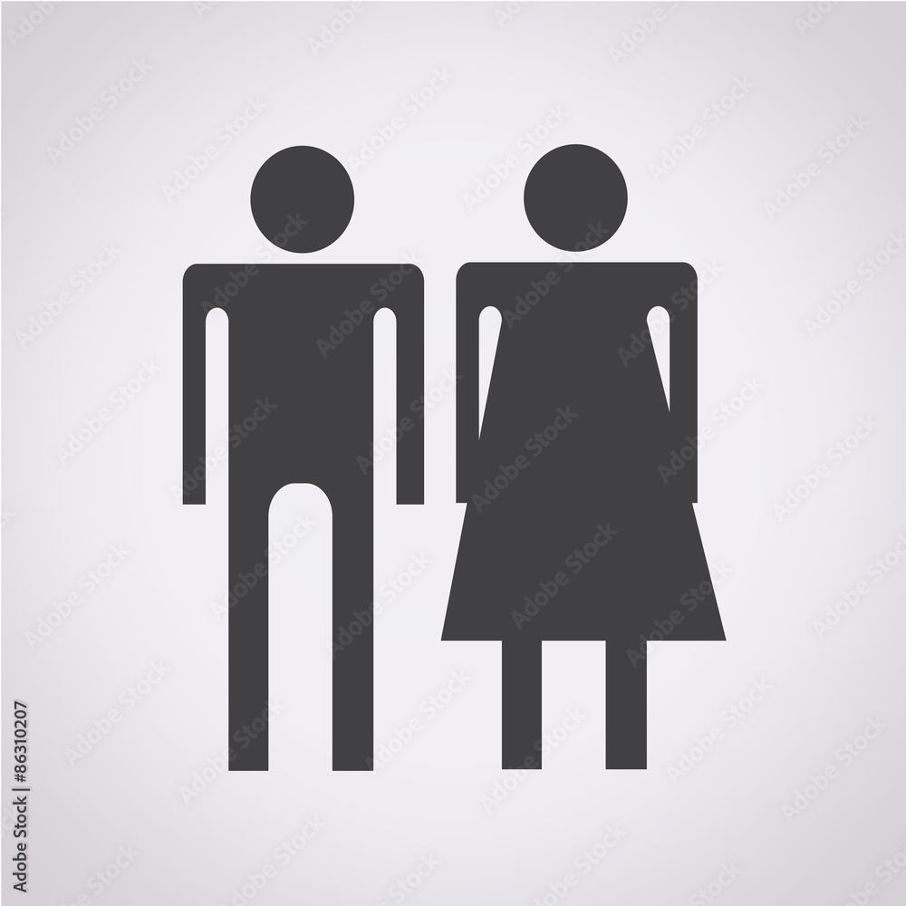 man and woman icon man and woman icon