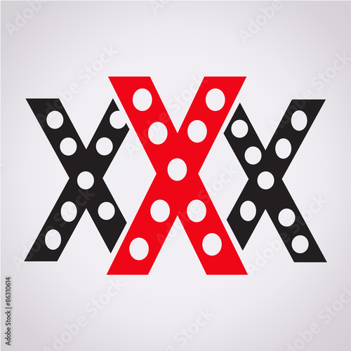 XXX  icon