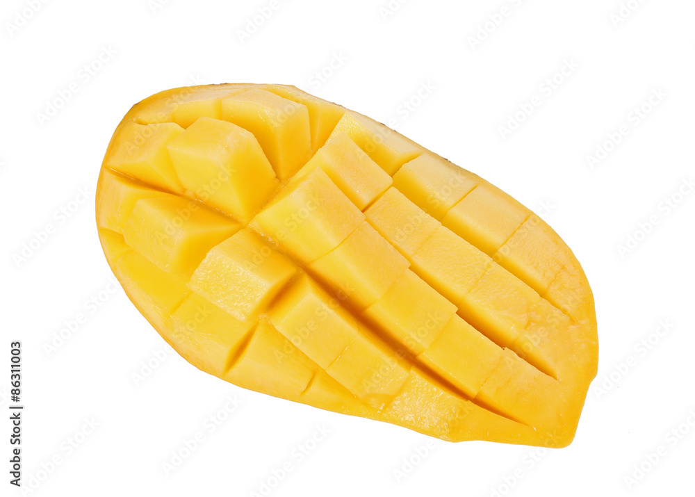 mango on white background mango on white background