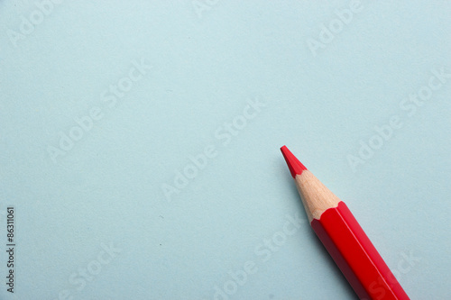 Foto Color pencil on colored background
