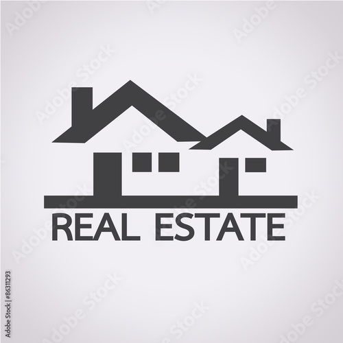 Real estate design icon