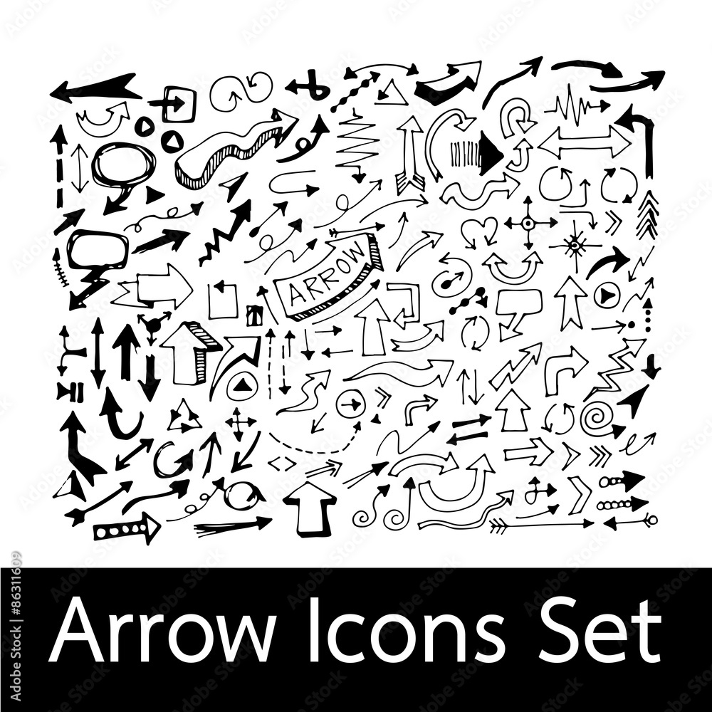 Hand Drawn Arrow Icons