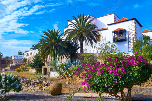 Fotografi Traditional villa in Betancuria, Canary islands, Spain