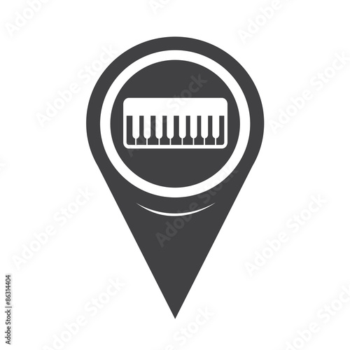 Map Pointer music Icon