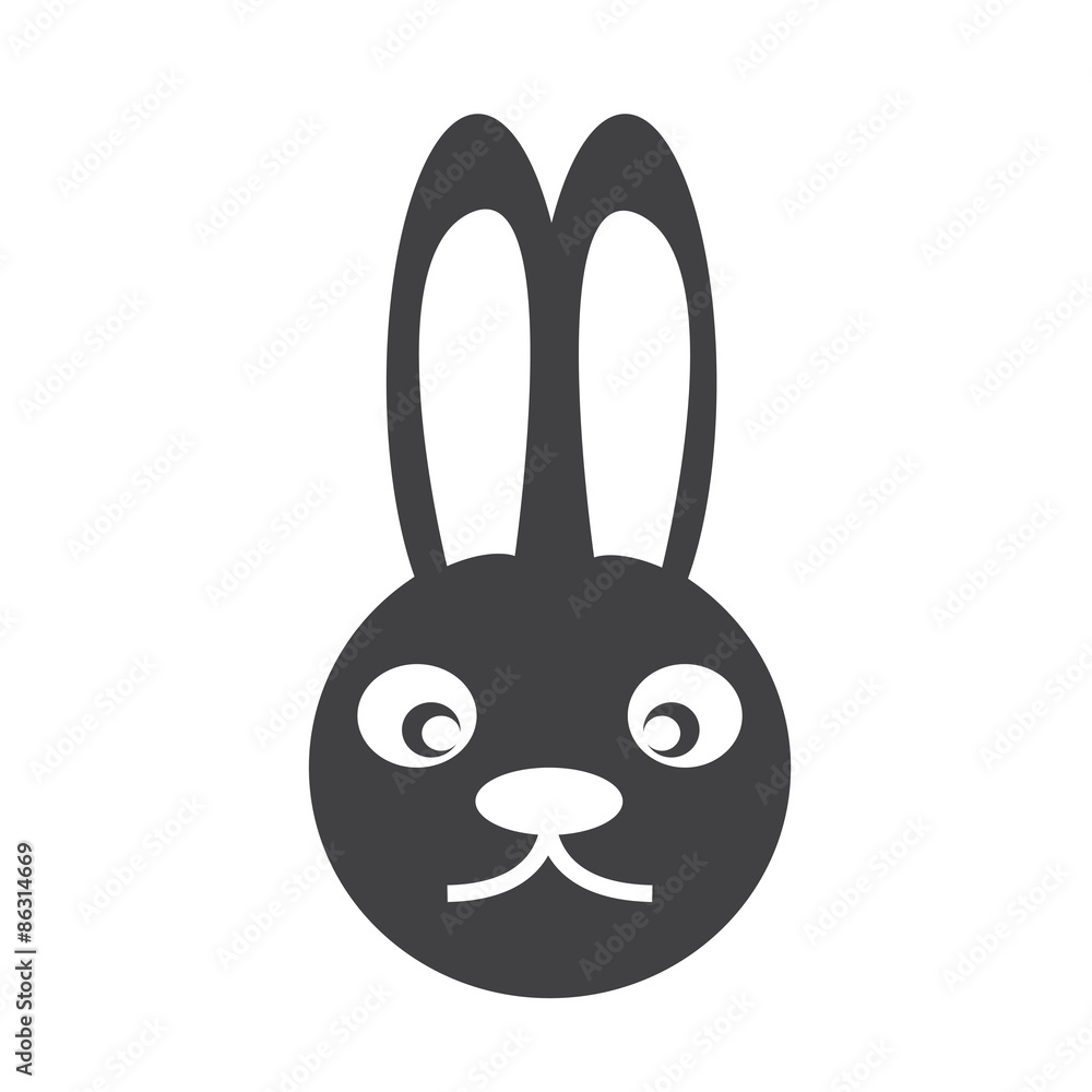 bunny rabbit icon bunny rabbit icon