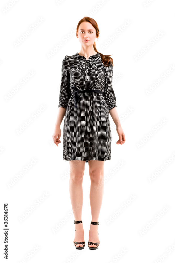 Full length portrait of a confident young female Full length portrait of a confident young female