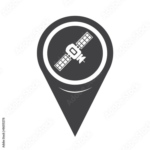 Map Pointer Satellite Icon