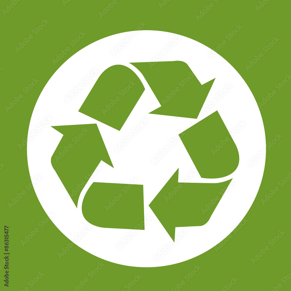 Obraz premium Recycle sign