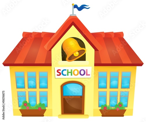 School building theme image 1