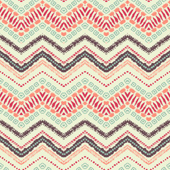 Papier peint photo Chevron patrons Motif graphique peint sans couture  © Hanna