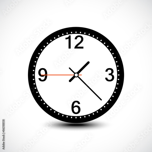 Time icon. Vector illustration