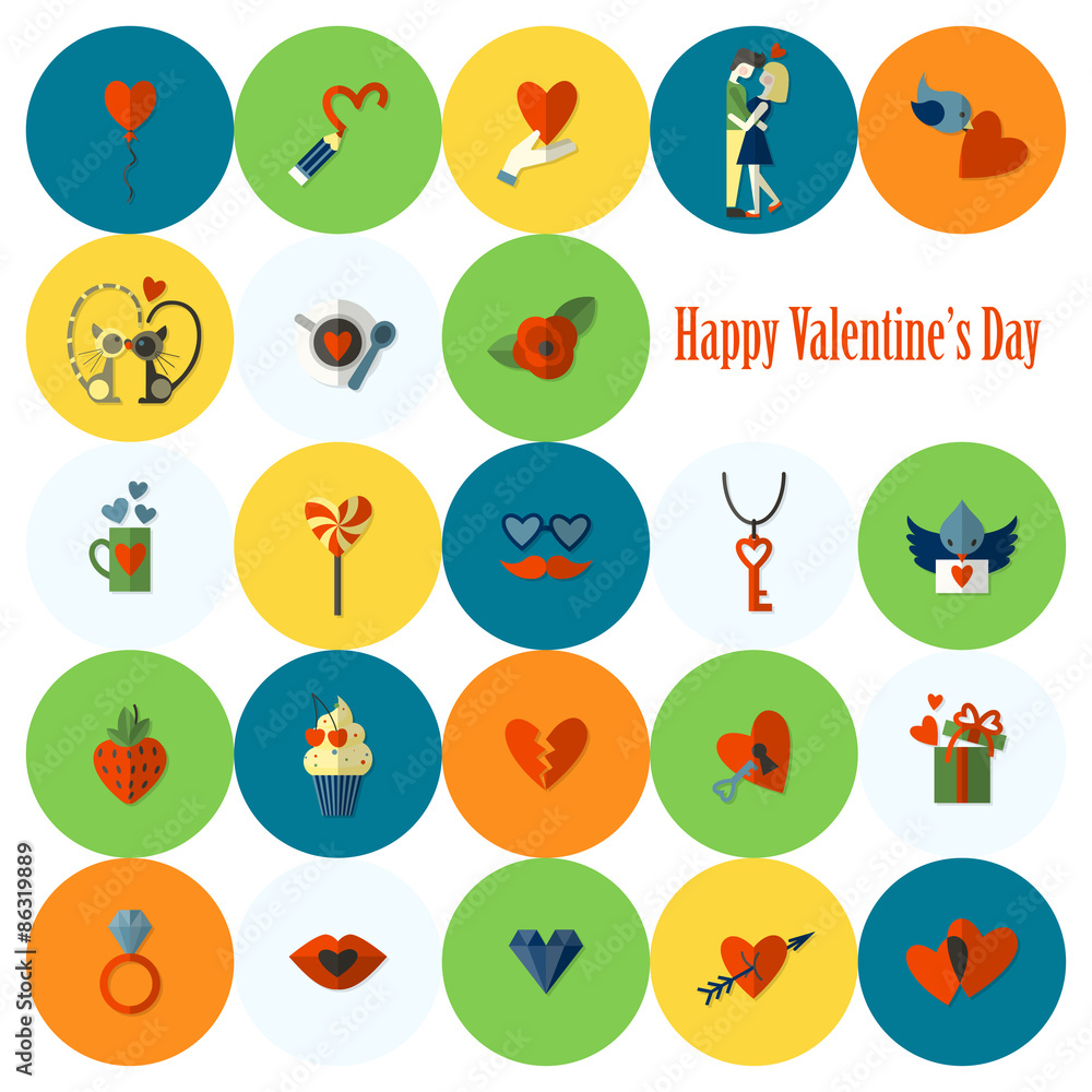 Happy Valentines Day Icons Happy Valentines Day Icons