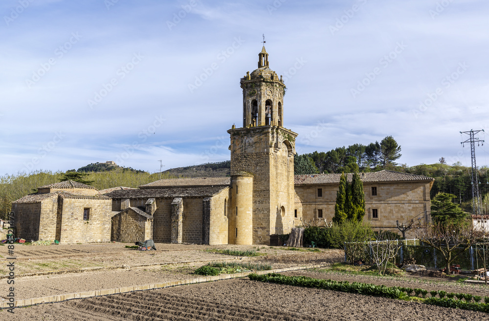 Church of the Crucifix. Puente la Reina, Navarra. Spain